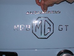 MGB V6 Automatic