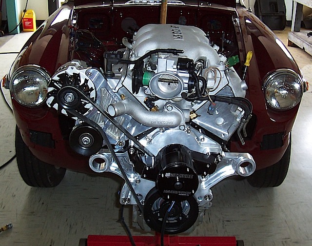 Engine ready for installation